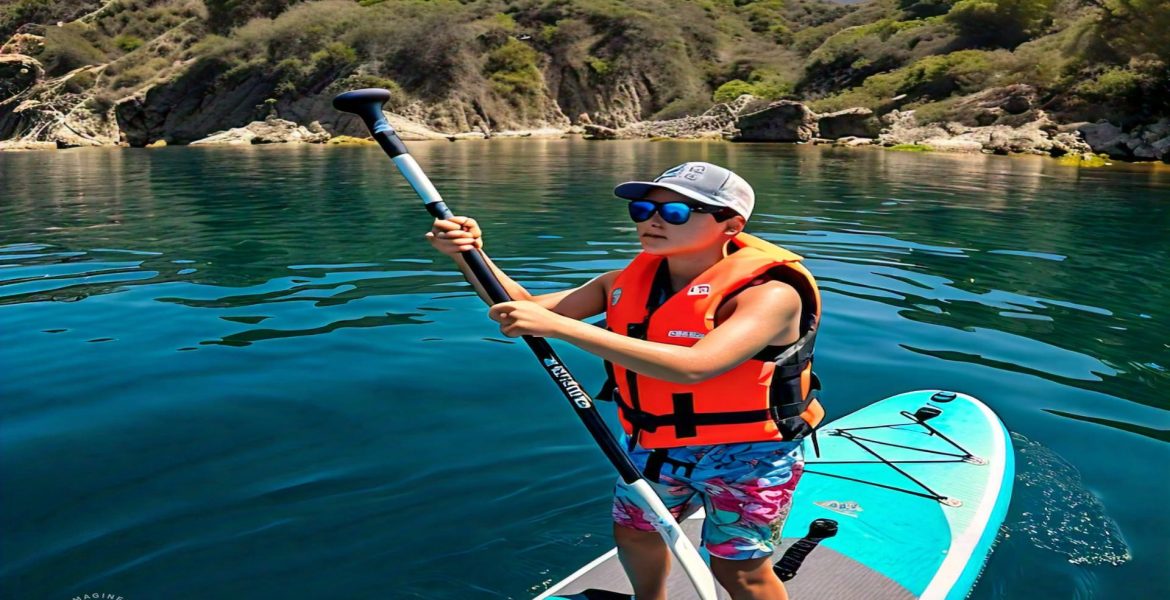 paddle boarding